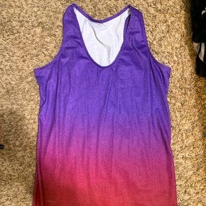 Ombré Purple Dress.